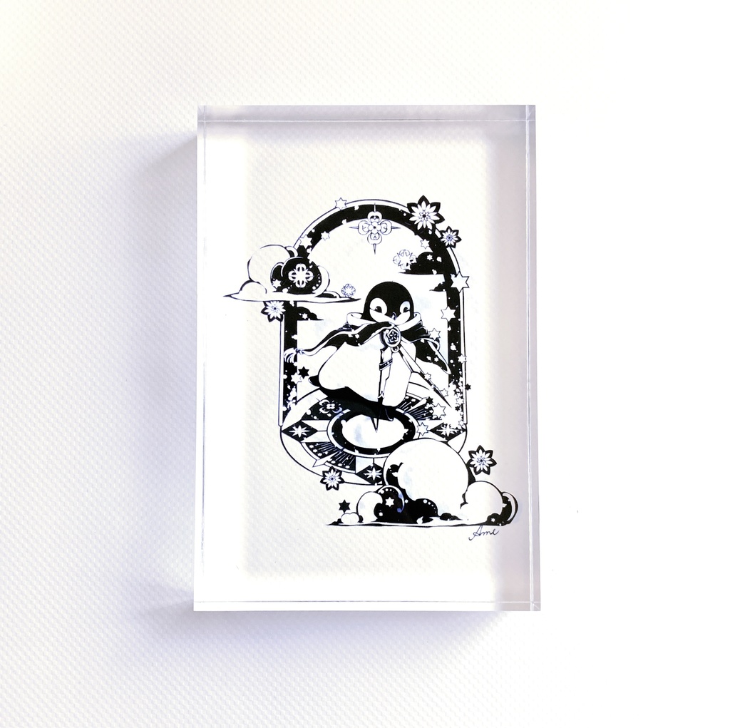 〈きらめき踊る〉アクリルブロック