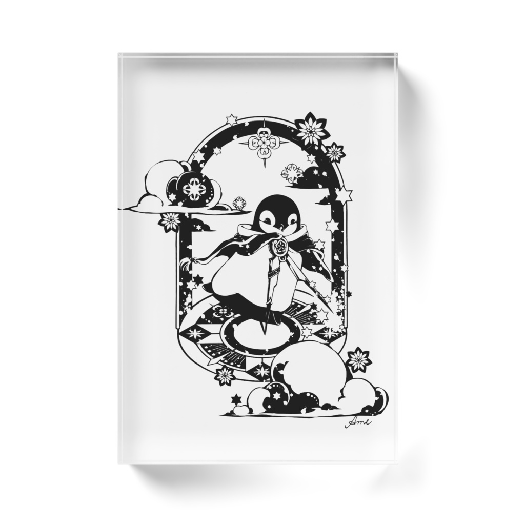 〈きらめき踊る〉アクリルブロック