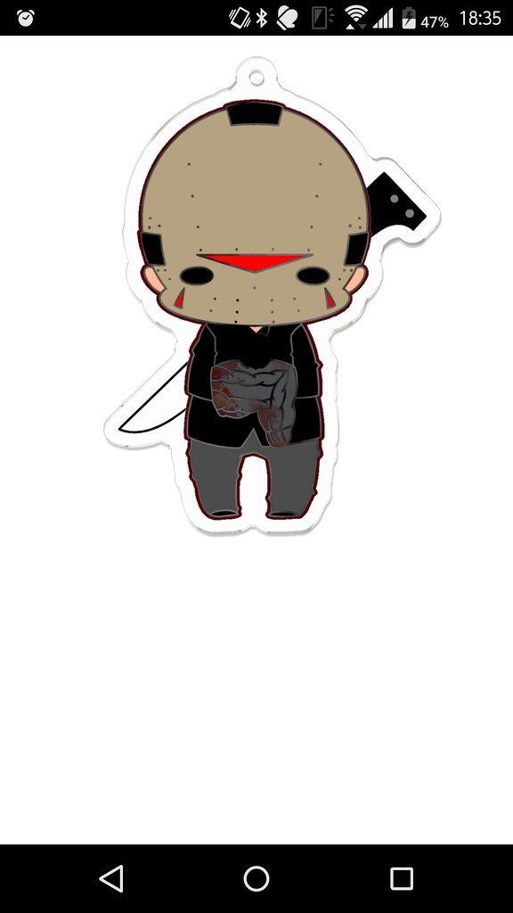 アクリルキーホルダー(ジェイソン)