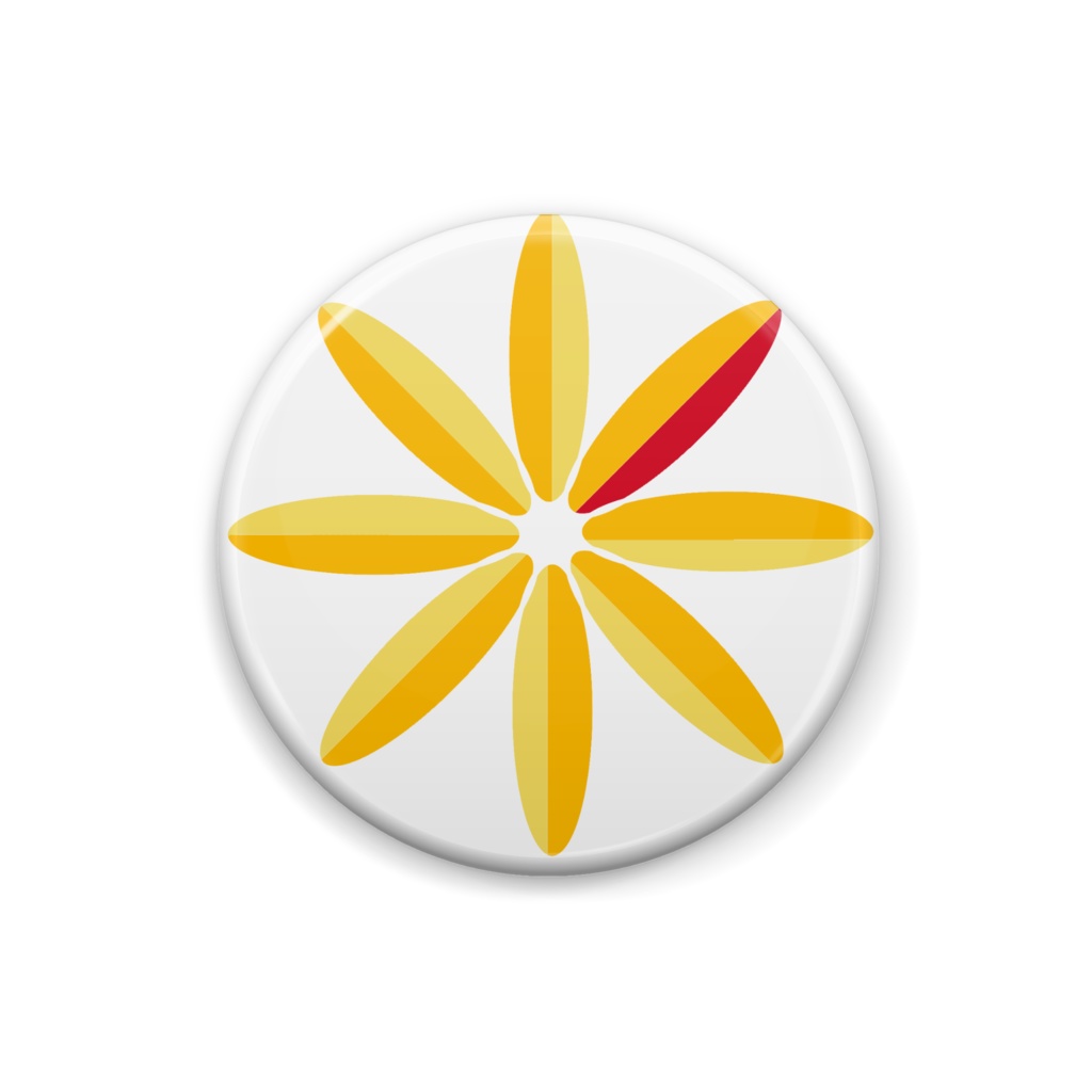 Yellowleaf Linux 公式　缶バッチ