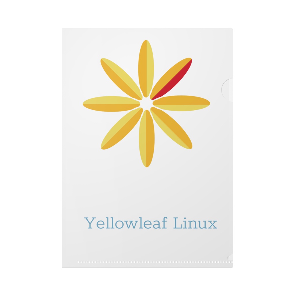 Yellowleaf Linux クリアファイル