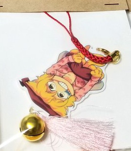 お手製プラキーホルダー(にゃんこ化)