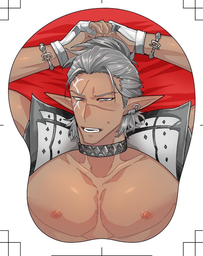 女装オスラ＆タイラントおっぱいマウスパッドストラップ