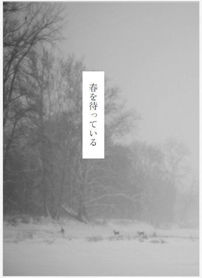 春と夏(再録本)