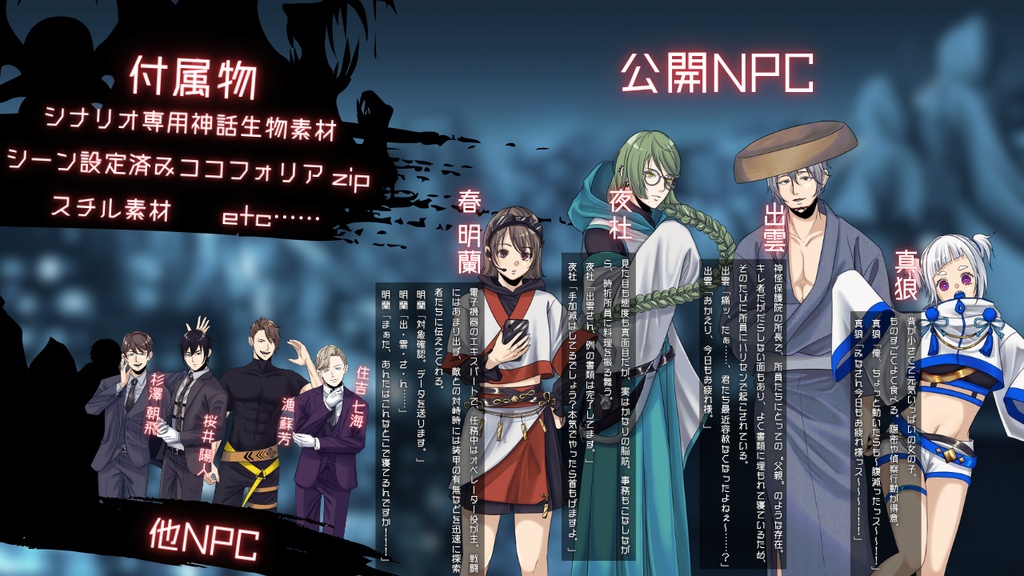 CoC第6版シナリオ【RIDE ON THE WIND】SPLL:E192316