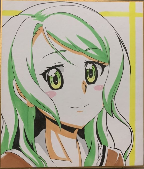 バンドリ！　氷川紗夜　色紙