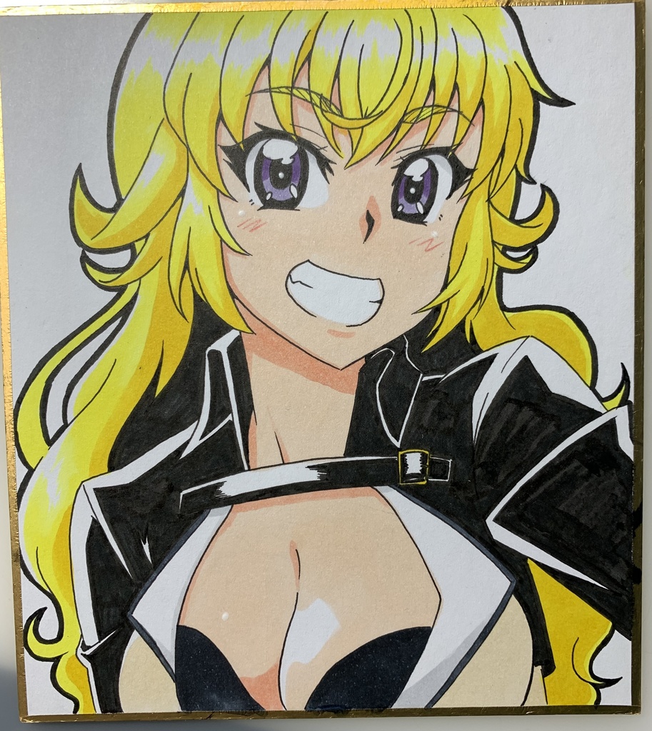 小サイズ色紙RWBY ヤン