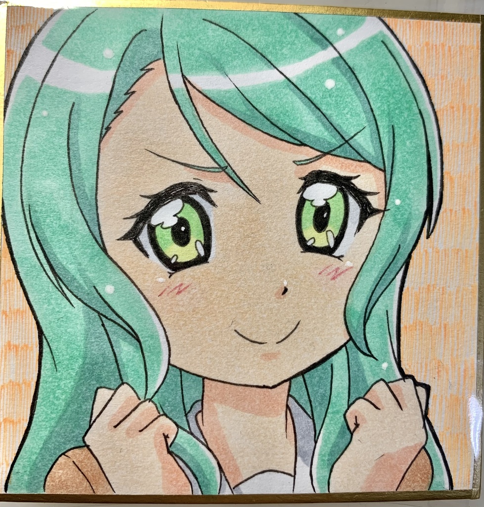 【ミニミニ色紙】氷川紗夜