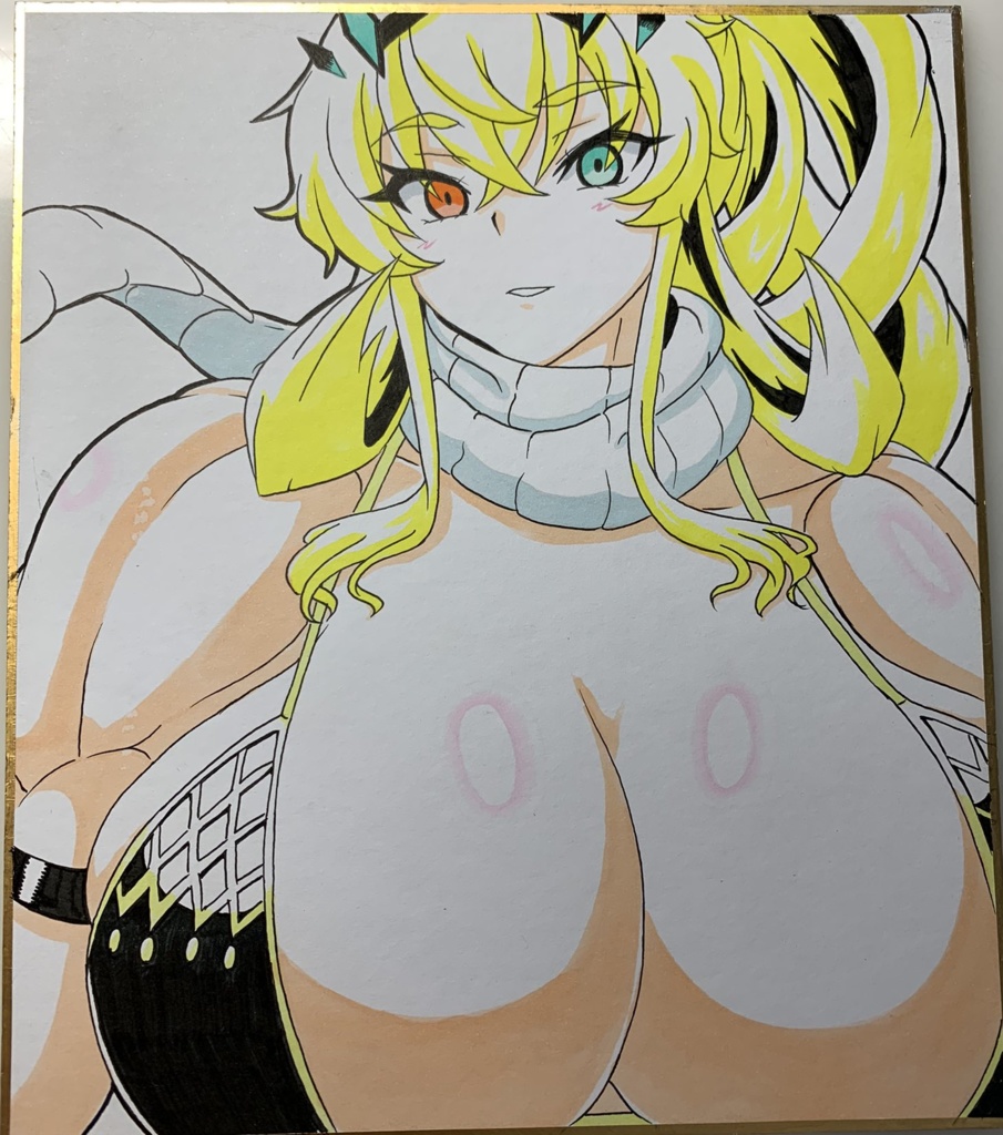 【中色紙】水着礼装バーゲスト