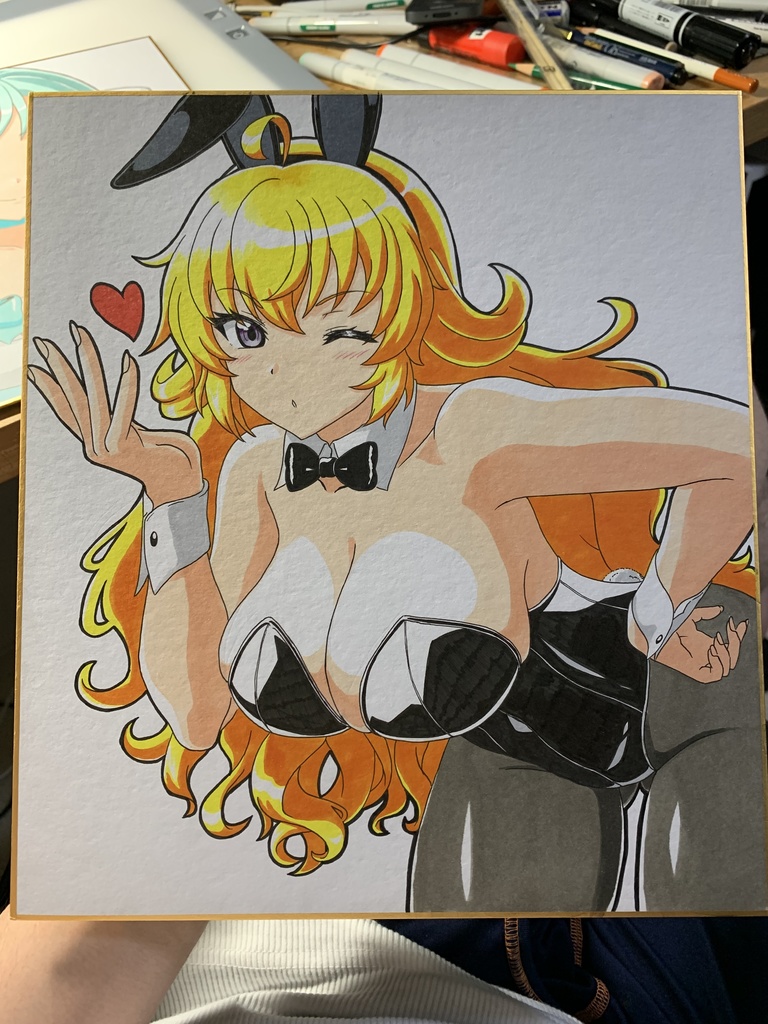 【大色紙】RWBY・ヤン（バニー）