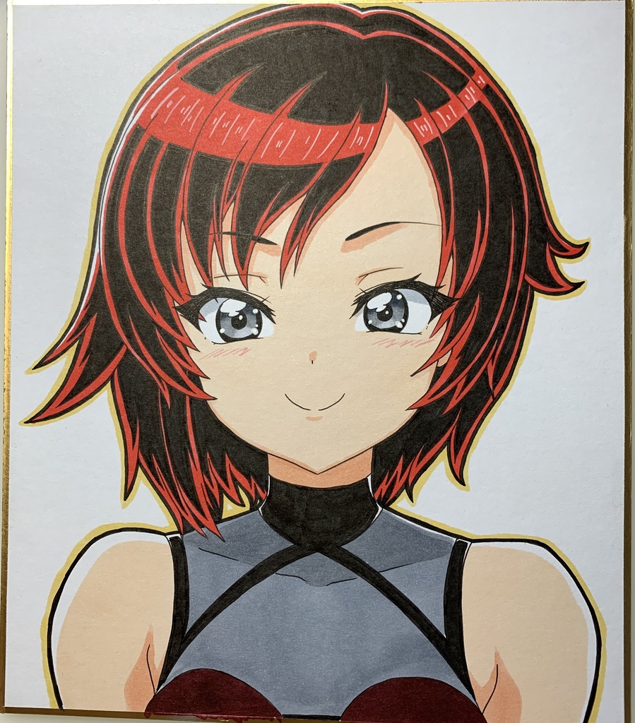 【中色紙】RWBY・ルビー