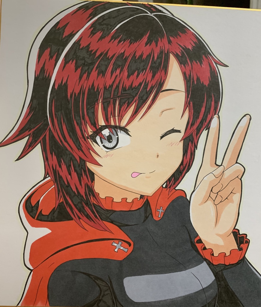 【大色紙】RWBY ・ルビー