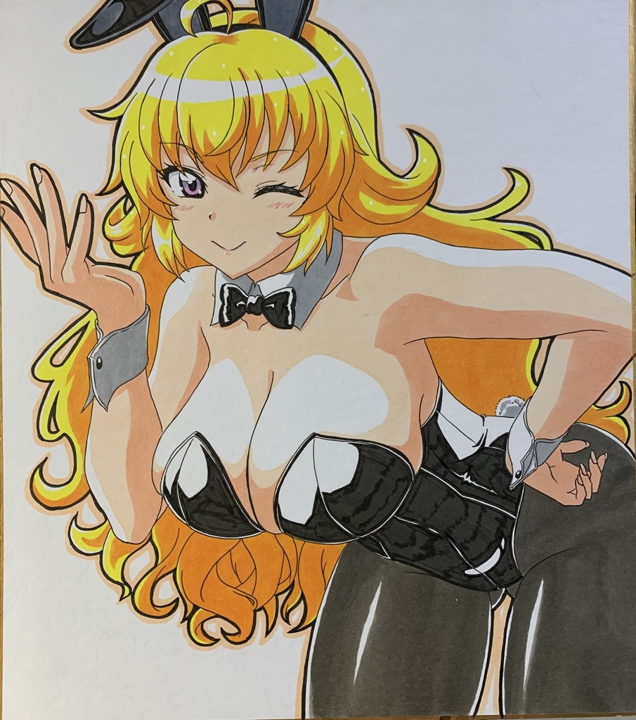 【大色紙】RWBY・ヤン（バニー）