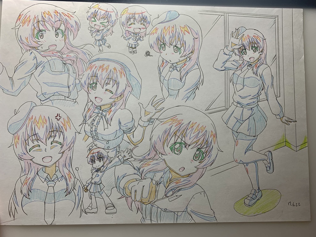 【イラスト】ガルパン・カルパッチョ