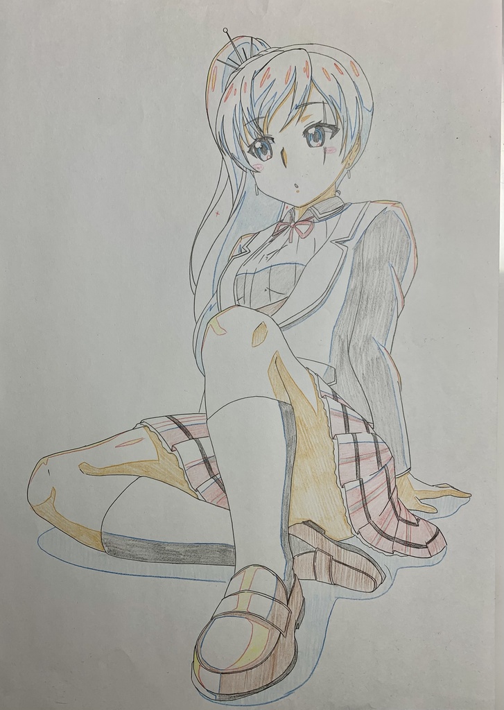 【イラスト】RWBY・ワイス