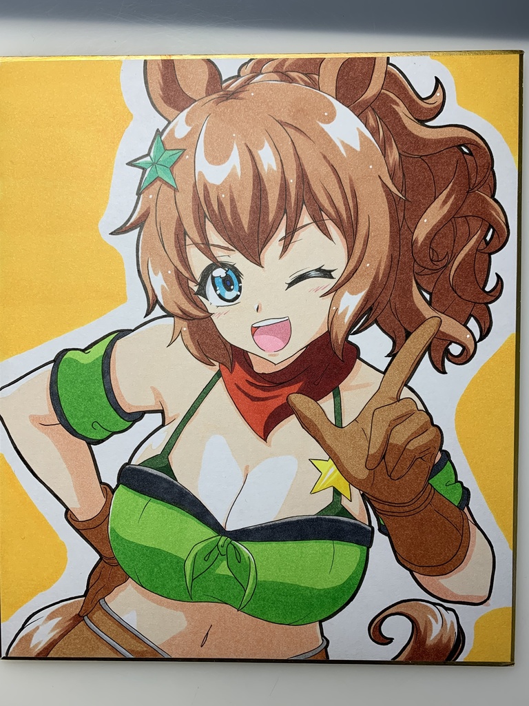 【中色紙】ウマ娘・タイキシャトル