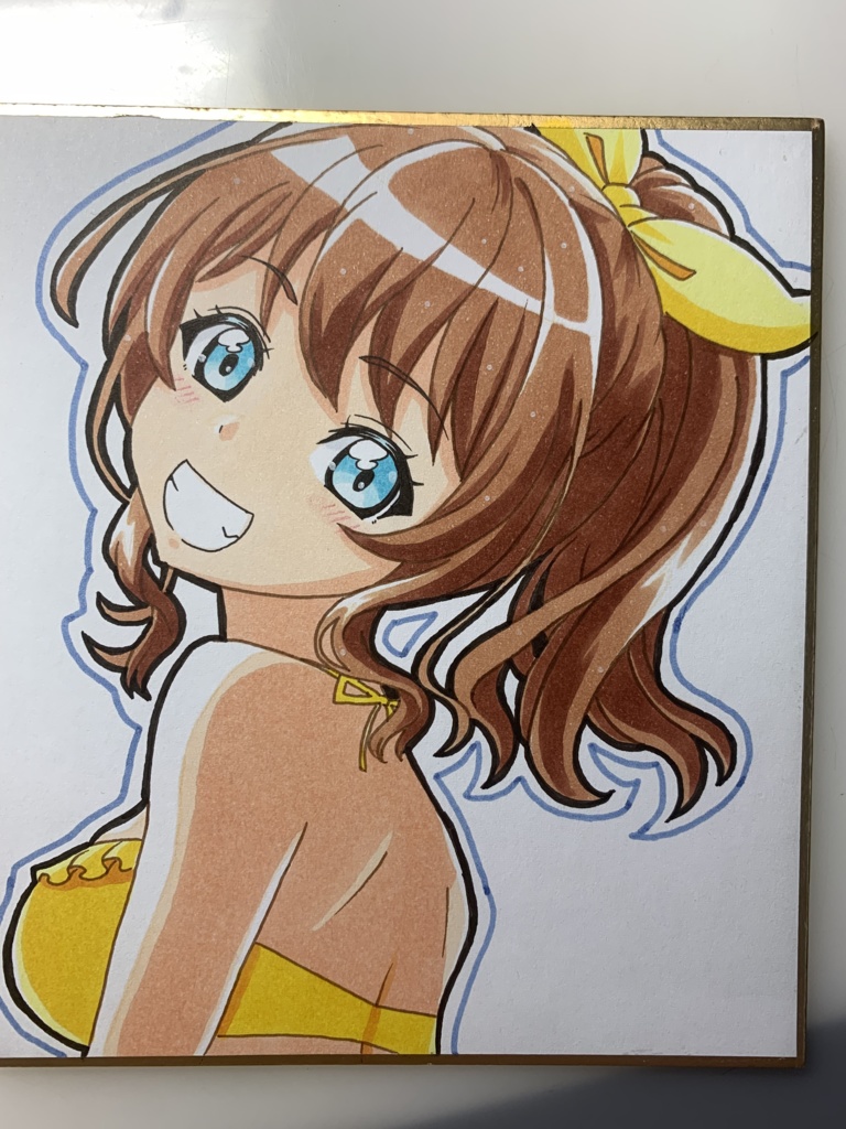 【小色紙】バンドリ・山吹沙綾