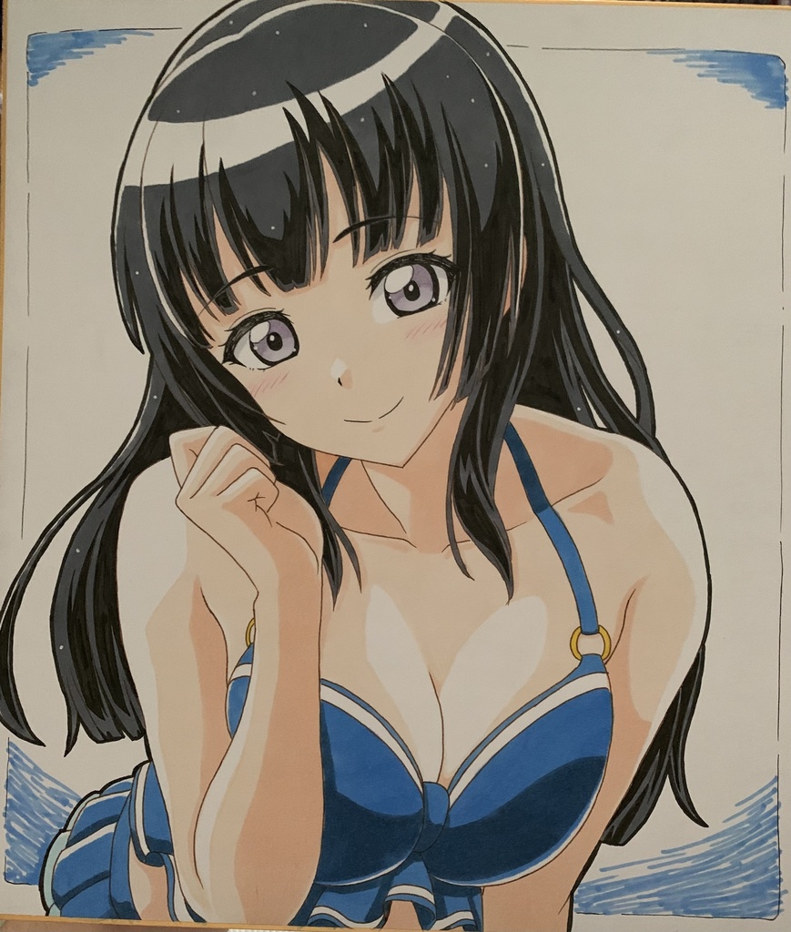 【大色紙】バンドリ・白金燐子