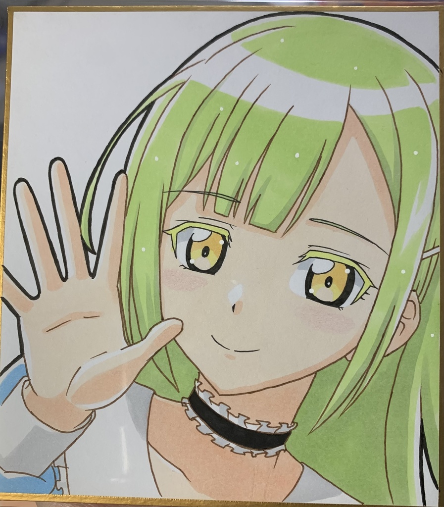 【小色紙】バンドリ・若葉睦