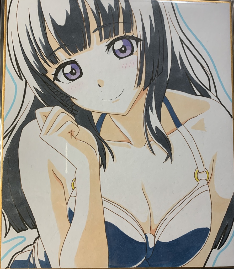 【中色紙】バンドリ・白金燐子