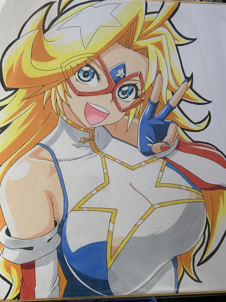 【大色紙】仮面アメリカ