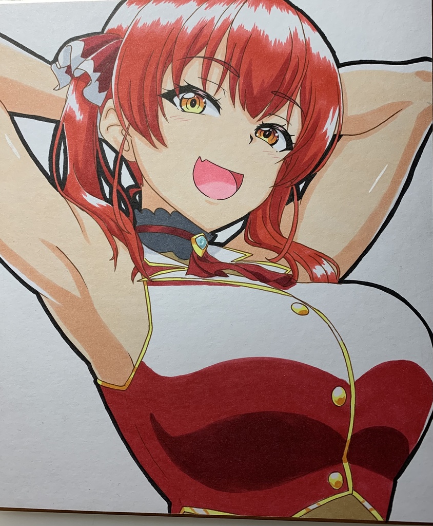 【中色紙】宝鐘マリン