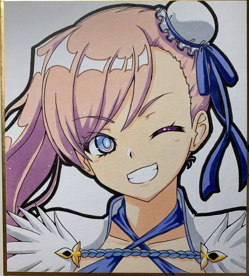 【小色紙】FGO・水着武蔵ちゃん（第三霊基）