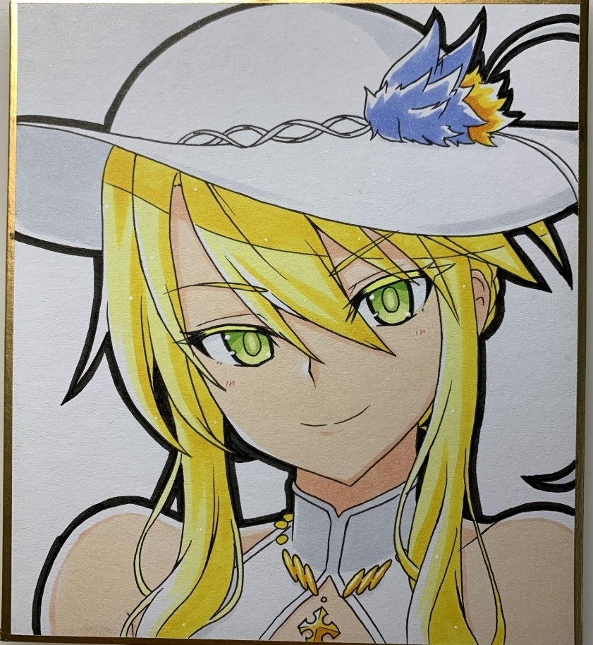 【小色紙】FGO・ルーラーアルトリア（第二霊基）