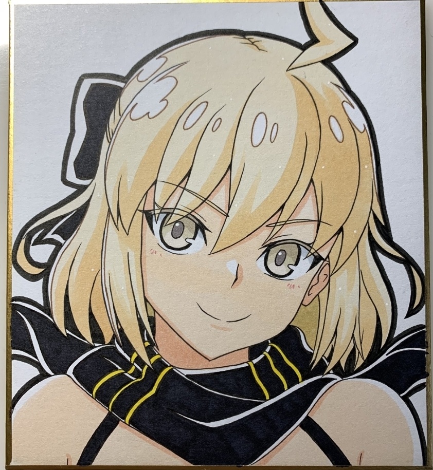 【小色紙】FGO・水着沖田総司（第一霊基）