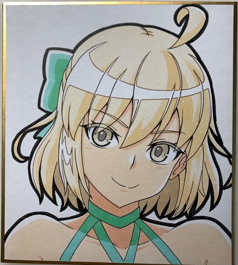 【小色紙】FGO・水着沖田総司（第三霊基）