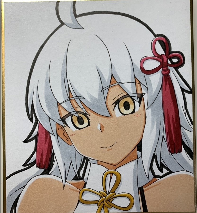 【小色紙】FGO・水着沖田総司オルタ（第二霊基）