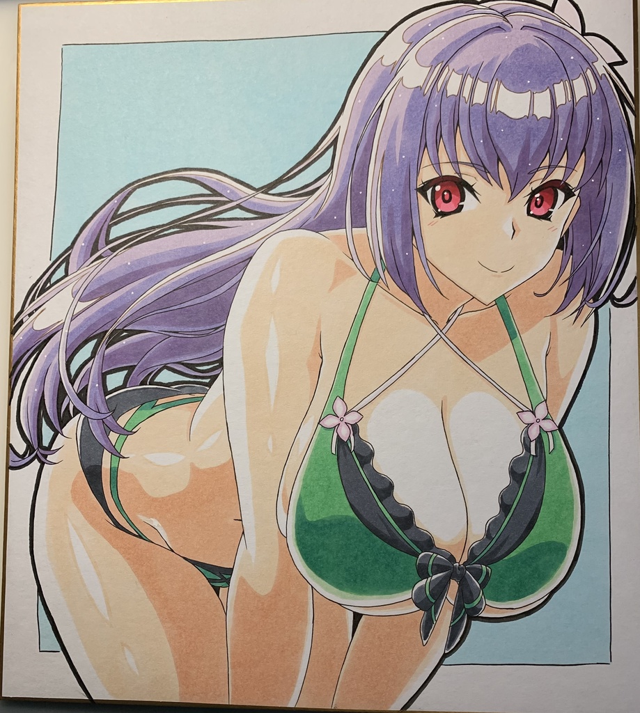 【大色紙】FGO・水着スカディ①