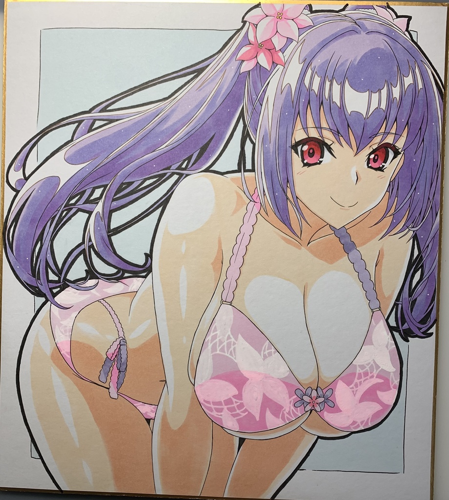 【大色紙】FGO・水着スカディ②