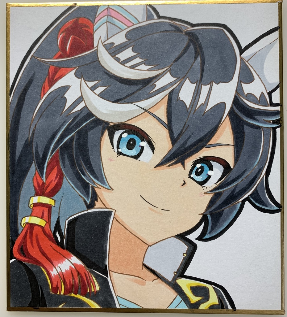 【小色紙】ウマ娘・カツラギエース