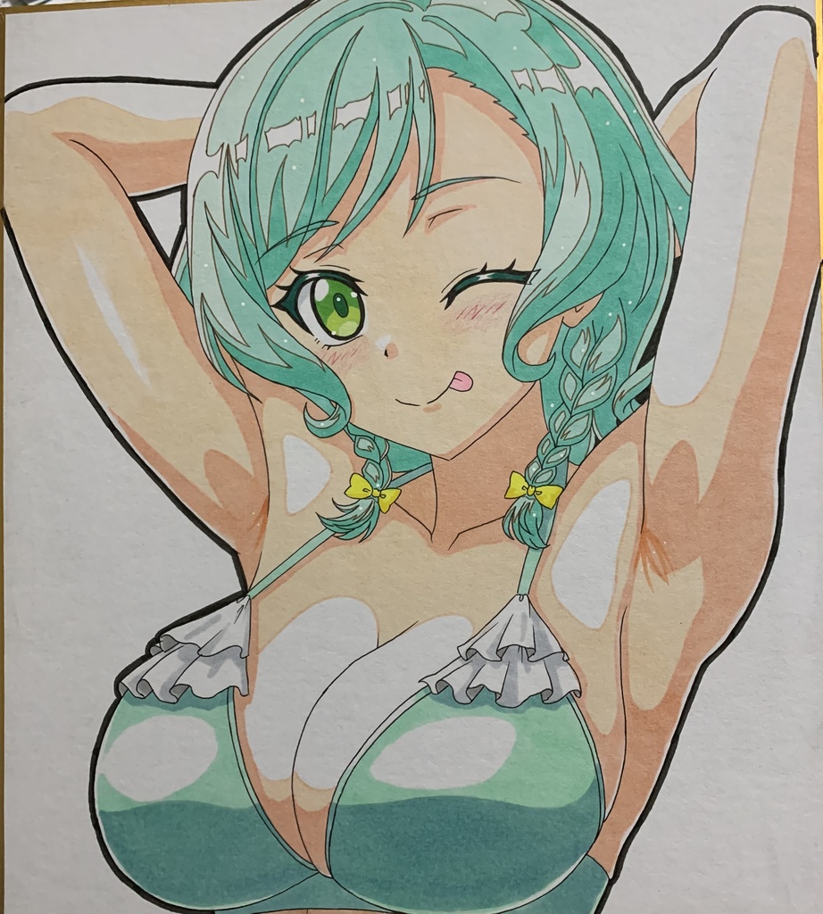 【大色紙】バンドリ・氷川日菜