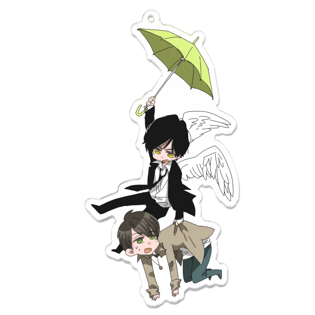 死神と学生アクキー