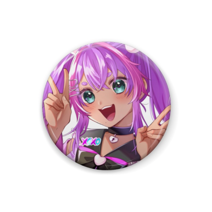 うまれたてのぷる54mm缶バッジ