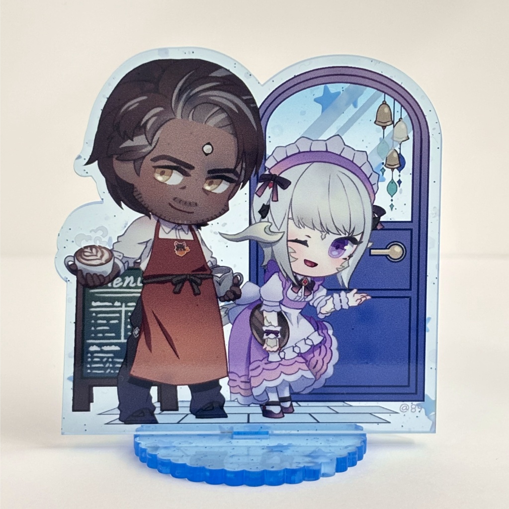 バエサル親子カフェ風-アクリルスタンド