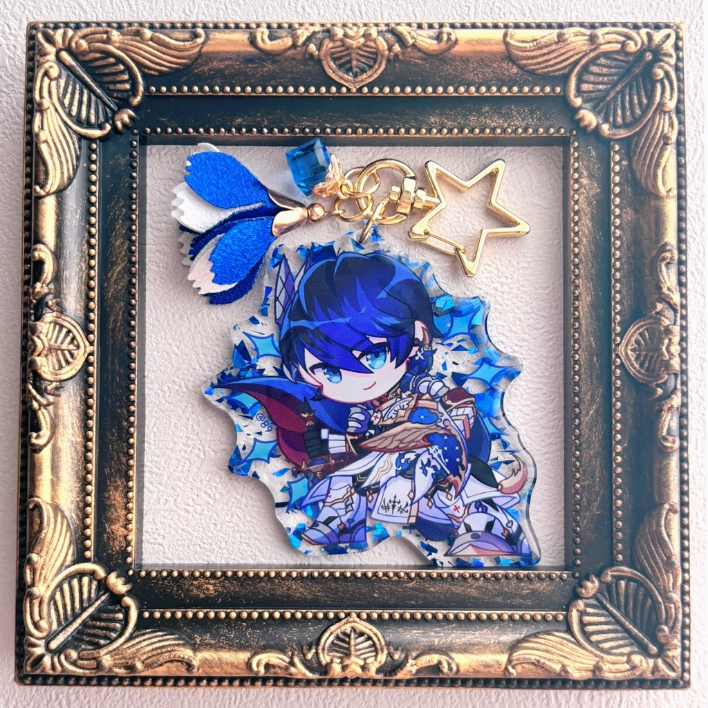 自機光-アクリルキーホルダー / ブロック