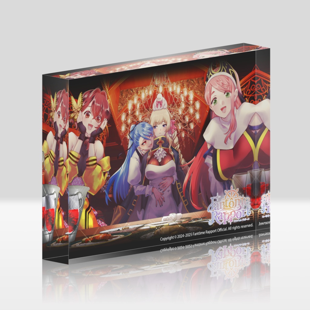 Fantôme Rapport アクリルブロック《クリア》