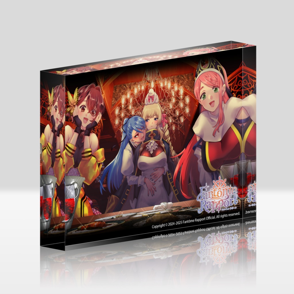 Fantôme Rapport アクリルブロック《ホワイト》