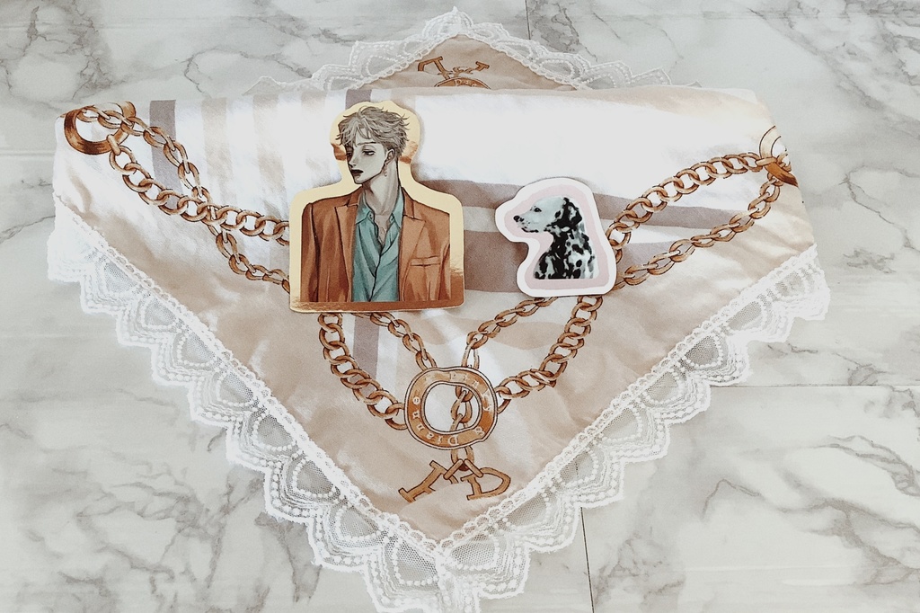 ゴールドステッカー・犬