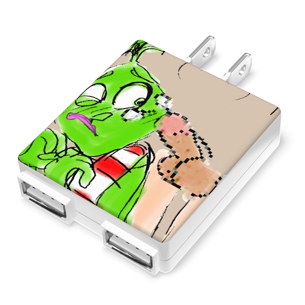 グリンチに射精　ACアダプタ