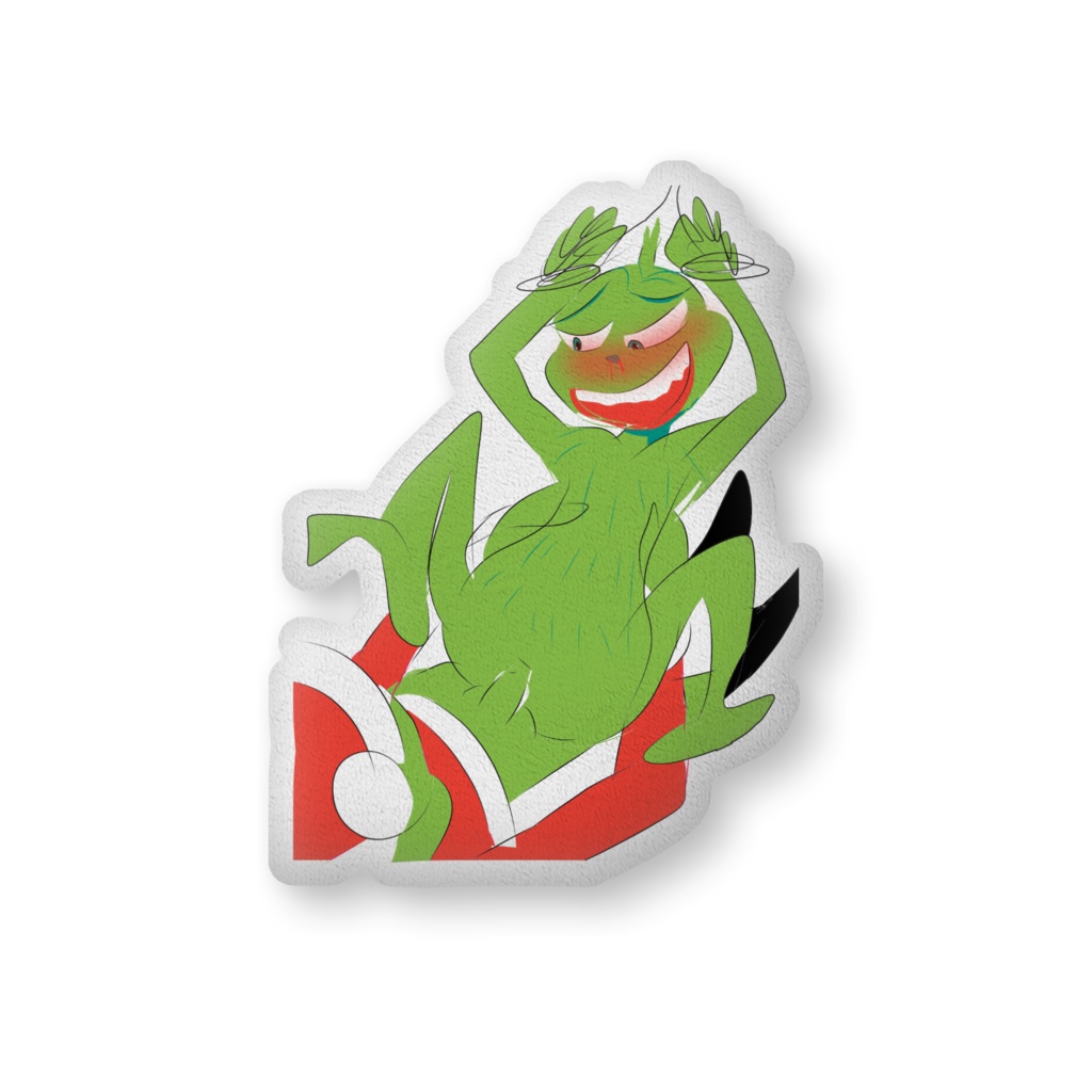 グリンチたんを犯すふかふかクッション