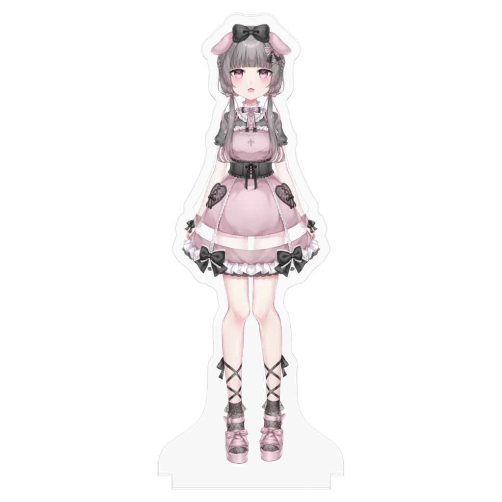Vtuber 葩妙たえ アクリルフィギュア うさみみver