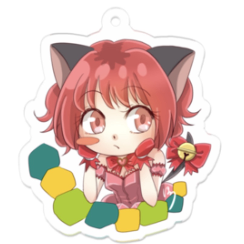 つかず離れず♡キシュいちアクキー(イチゴVer.)