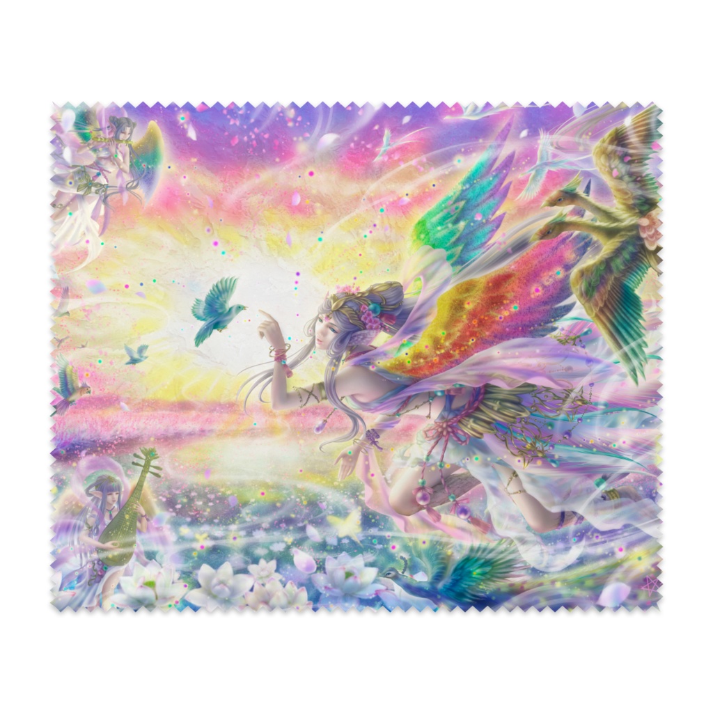 メガネ拭き（Paradise Birds） 