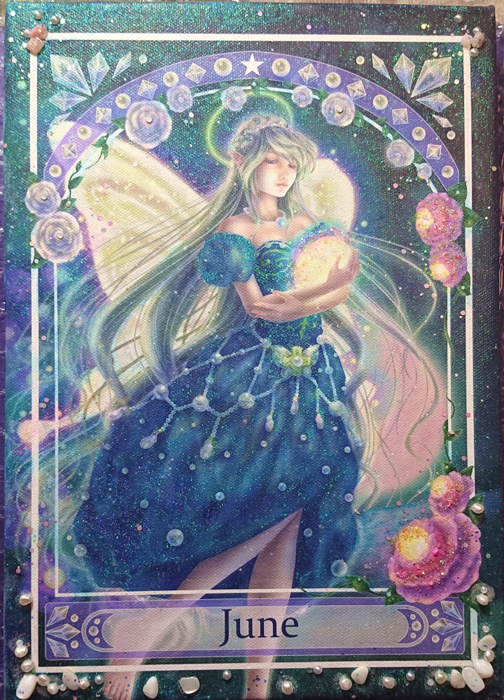 ~June~ムーンストーン(誕生石シリーズ)
