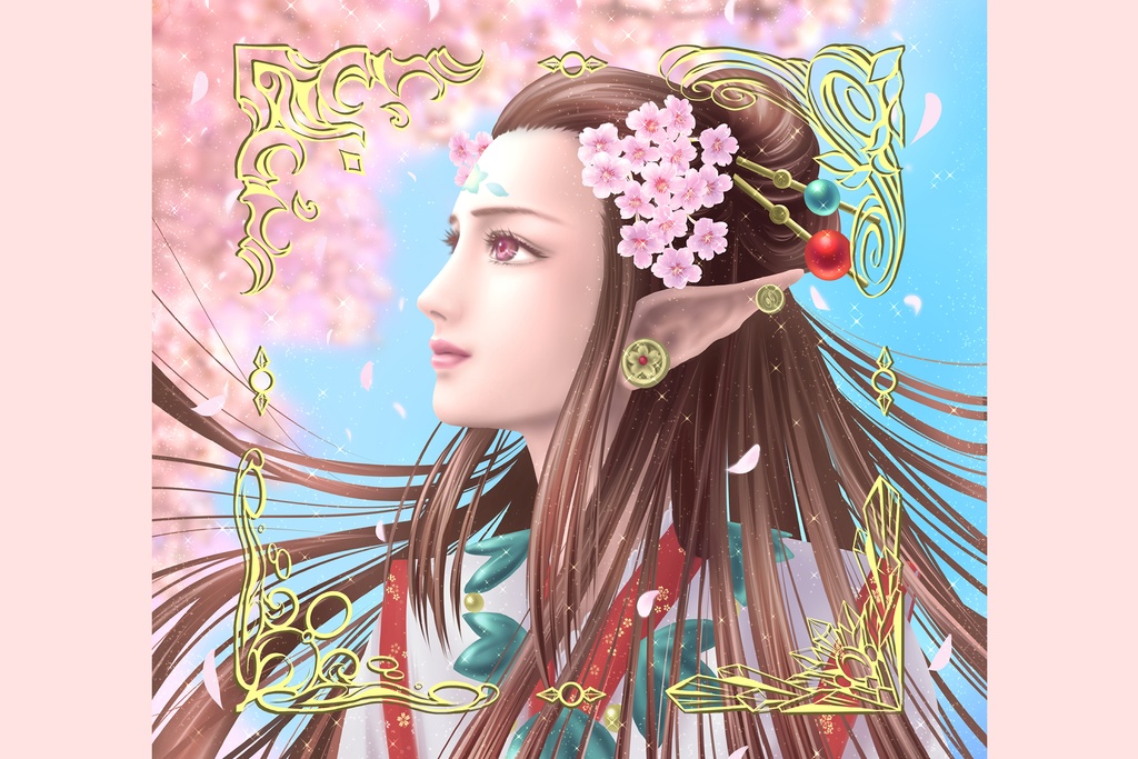 4月　サクラ　ハガキサイズ