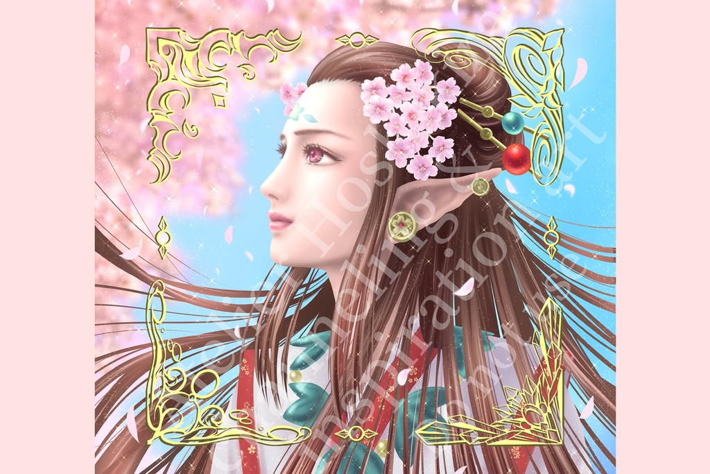 4月　サクラ　ハガキサイズ